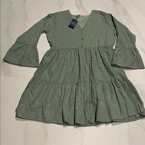 Lucky Brand Green Maxi Dress